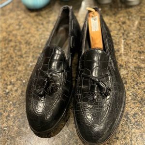 Vintage real alligator footjoy loafer men’s 10.5 d